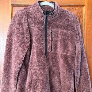 Victoria's Secret PINK Furry 1/2 Zip Jacket